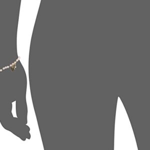 Fossil Women's Rose Gold-Tone Beaded Bracelet, Color: Rose Gold (Model: JA6922710)