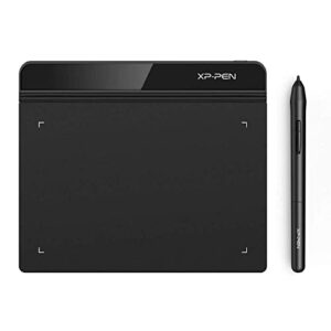 drawing tablet xppen starg640 digital graphic tablet 6x4 inch art tablet with battery-free stylus pen tablet for mac, windows and chromebook (drawing/e-learning/remote-working)