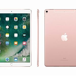 Apple iPad Pro 10.5in with ( Wi-Fi + Cellular ) - 2017 Model - 512GB, ROSE GOLD (Renewed)