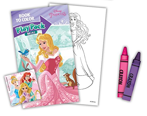 Disney Princess Mini Coloring Play Packs Bendon 41877