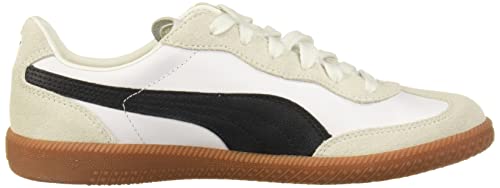 PUMA mens Super Liga Og Sneaker, Puma White-puma Black-puma Team Gold, 13 US