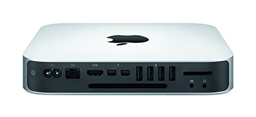Apple Mac mini, 2.6GHz Intel Core i5 Dual Core, 8GB RAM, 1TB HDD, Mac OS, Silver, MGEN2LL/A (Newest Version) (Renewed)