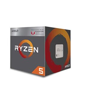 AMD Ryzen 5 2400G Processor with Radeon RX Vega 11 Graphics - YD2400C5FBBOX