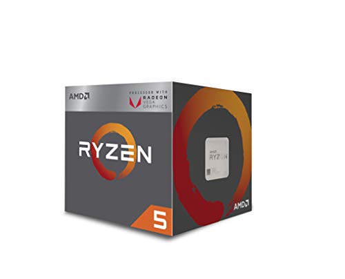 AMD Ryzen 5 2400G Processor with Radeon RX Vega 11 Graphics - YD2400C5FBBOX