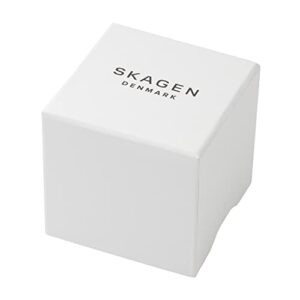Skagen Women's Freja Quartz Watch with Stainless Steel Mesh Strap, Gold, 12 (Model: SKW2717)