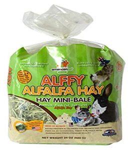american pet diner 155 alfalfa hay rabbit food, 24 oz