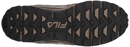 Fila Men's Hail Storm 3 Mid Composite Toe Trail Work Shoes Shoe, Walnut/Major Brown/Gold Fusion, 11 D US