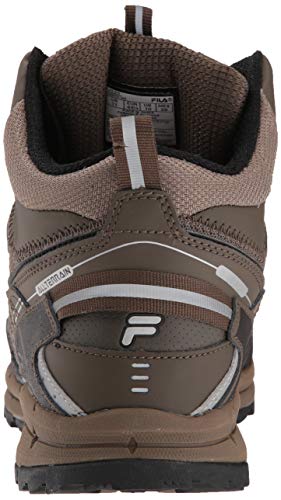 Fila Men's Hail Storm 3 Mid Composite Toe Trail Work Shoes Shoe, Walnut/Major Brown/Gold Fusion, 11 D US