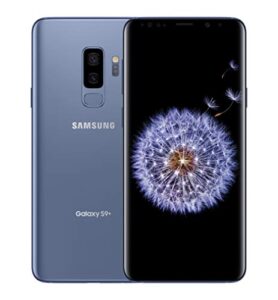 samsung galaxy s9+ factory unlocked smartphone 64gb - coral blue - us version [sm-g965uzbaxaa]