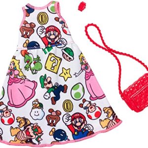 Barbie Super Mario Fashion, White