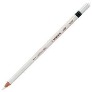 stabilo all-stabilo graphite color pencil - white 2-pack
