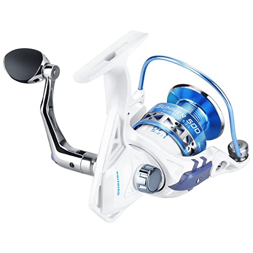 KastKing Centron Lite Spinning Reel, Size 500 Fishing Reel, White, Ultralight for Ice Fishing