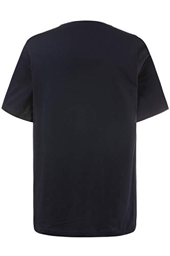 JP 1880 Menswear Big & Tall Plus Size L-8XL 2-Pack Basic Short Sleeve Tees Dark Navy 8XL 702637 70