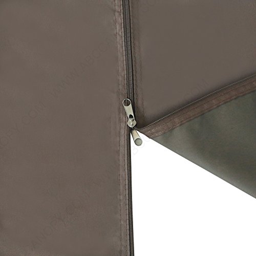 ABCCANOPY Gazebo Replacement Curtain 10'x12' - Universal Privacy Side Wall for Outdoor Gazebo, 1 Panel Only (Brown)