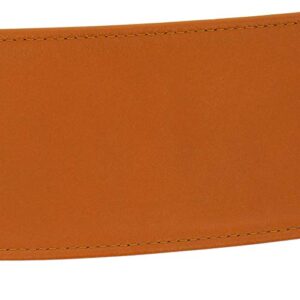 FASHIONGEN - Woman Italian leather Obi belt, CASSIANE - Camel, S-M