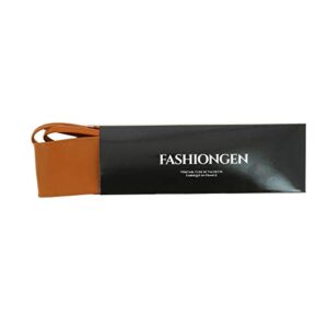 FASHIONGEN - Woman Italian leather Obi belt, CASSIANE - Camel, S-M