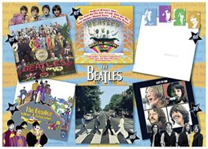 ravensburger the beatles: albums 1967-1970 puzzle set (1000 piece)