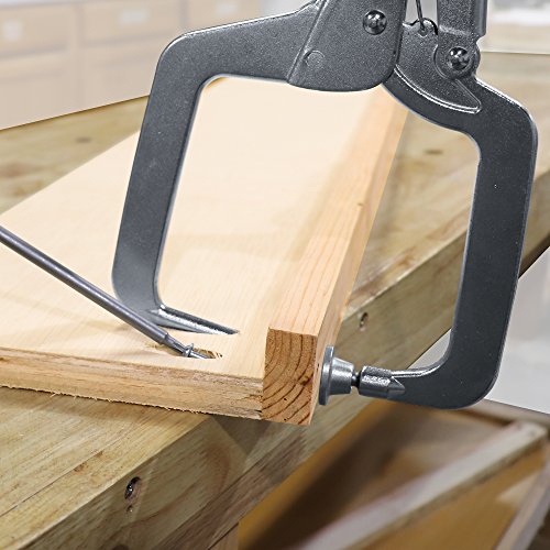 Milescraft 4004 Pocketclamp - Right Angle Clamp for Pocket Hole Joinery, 4"