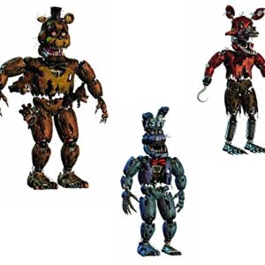 Five Night's at Freddys Forum Novelties Freddy Character Cutouts (3 Pieces-20 16" inches)