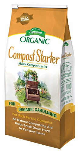 Espoma Organic Compost Starter; All-Natural Composing Aid Helps Break Down Organic Matter to Make Rich Compost for Organic Gardening. 4 lb. Bag; Pack of 1.