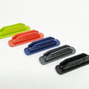 PenPal, LLC Rubber Pen/Pencil Holder by PenPal, LLC, 25 Pack,* black, dark grey, light green, dark blue or red (Black)