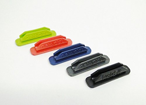 PenPal, LLC Rubber Pen/Pencil Holder by PenPal, LLC, 25 Pack,* black, dark grey, light green, dark blue or red (Black)