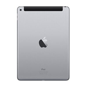 Apple iPad Air 2 MH312LL/A (128GB, Wi-Fi + Cellular, Space Gray) 2014 Model (Renewed)