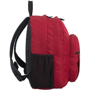 FUEL Legacy Deluxe Classic Backpack, Red