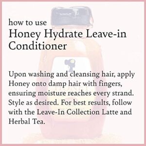 Camille Rose Honey Hydrate “The Leave-In Collection” | Hair Softening, Smoothing and Conditioning Leave-In, 9 fl oz