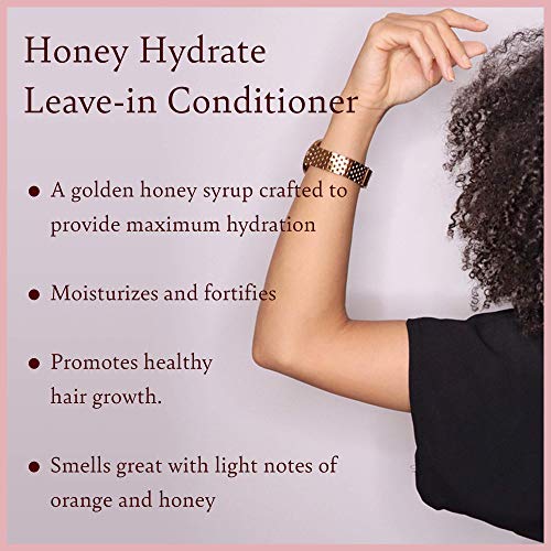 Camille Rose Honey Hydrate “The Leave-In Collection” | Hair Softening, Smoothing and Conditioning Leave-In, 9 fl oz