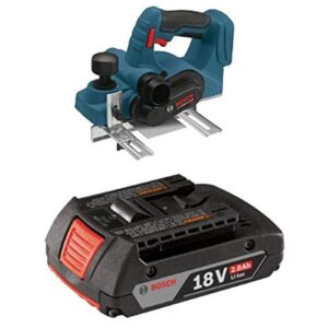 bosch bare-tool plh181b 18-volt lithium-ion cordless planer with 2.0 ah battery
