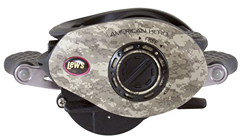 Lew's American Hero Camo 7.1:1 Right Hand Baitcast Reel