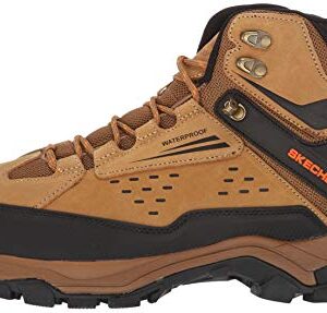 Skechers Men's POLANO-Norwood Hiking Boot, cml, 12 Medium US