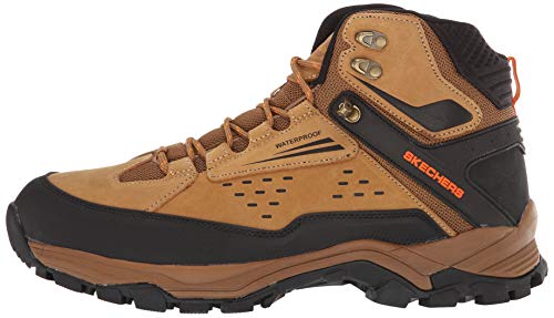 Skechers Men's POLANO-Norwood Hiking Boot, cml, 12 Medium US