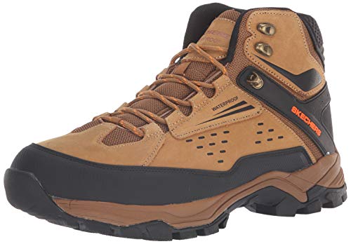 Skechers Men's POLANO-Norwood Hiking Boot, cml, 12 Medium US