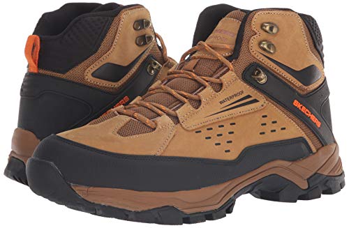 Skechers Men's POLANO-Norwood Hiking Boot, cml, 12 Medium US