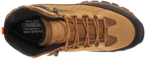 Skechers Men's POLANO-Norwood Hiking Boot, cml, 12 Medium US