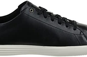 Cole Haan Men's Grand Crosscourt II Sneaker, Black Lthr/White, 10