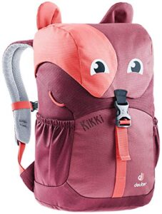 deuter kikki kid's backpack, cardinal-maron