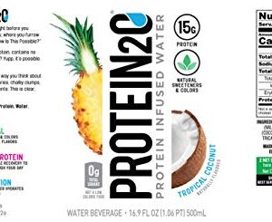 Protein2o 15g Whey Protein Isolate Infused Water, Ready To Drink, Gluten Free, Lactose Free, No Artificial Sweeteners, Flavor Fusion Variety Pack, 16.9 oz Bottle (Pack of 12)