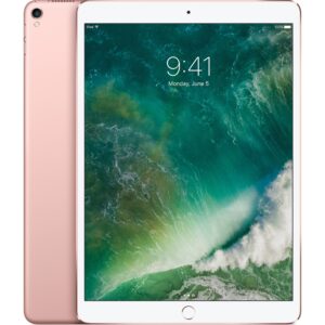 apple ipad pro 10.5in (2017) 64gb, wi-fi - rose gold (renewed)