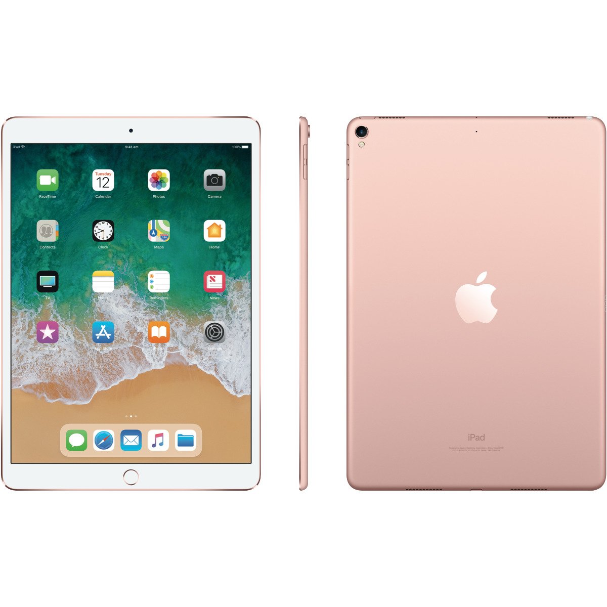 Apple iPad Pro 10.5in (2017) 64GB, Wi-Fi - Rose Gold (Renewed)