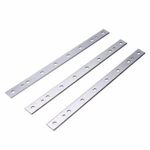 12-1/2-inch replacement planer blades for dewalt dw734 dw7342 planer - set of 3