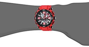 Armitron Sport Men's 20/5270RED Analog-Digital Chronograph Red Resin Strap Watch
