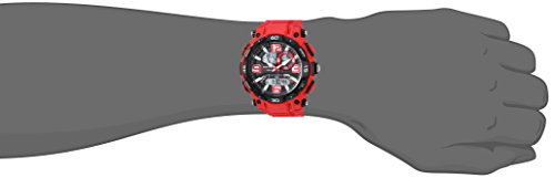 Armitron Sport Men's 20/5270RED Analog-Digital Chronograph Red Resin Strap Watch