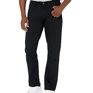 Amazon Essentials Men's Athletic-Fit Stretch Jean, Black, 36W x 32L