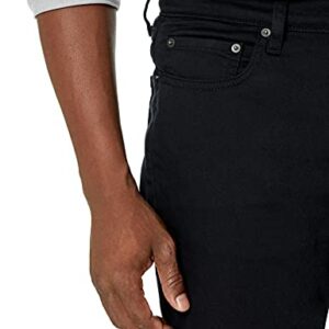 Amazon Essentials Men's Athletic-Fit Stretch Jean, Black, 36W x 32L