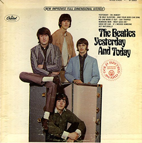 The Beatles: Yesterday and Today (12" 33 rpm) Vinyl Record ST-2553 ( ST-X-I-2553 ) (ORIGINAL RAINBOW LABEL) GOLD AWARD