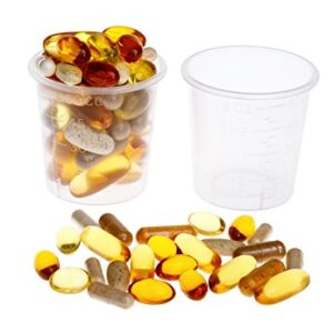 Oakridge Products 2 ounce Medicine Cup (50 Pack) | Great for mixing small batches