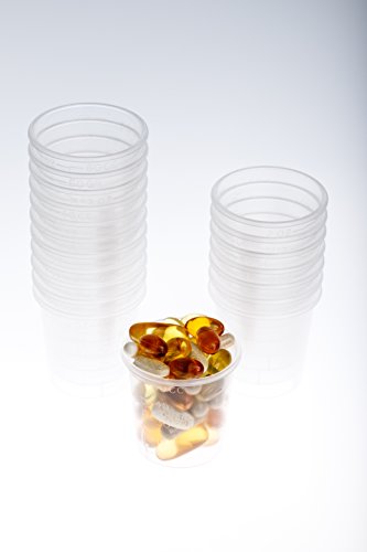 Oakridge Products 2 ounce Medicine Cup (50 Pack) | Great for mixing small batches